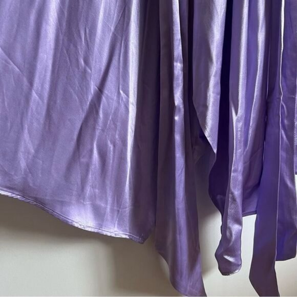 New Sabina Musayev Natti Midi Maxi Formal Bridesmaid Dress Lilac Open Back Mauve - Picture 12 of 14